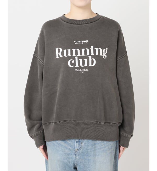 journal standard L'essage「【RUNNING~】ピグメントスウェットプルオーバー」|スウェット・ジャージ|