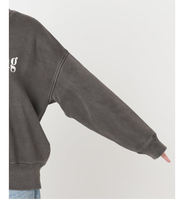 journal standard L'essage「【RUNNING~】ピグメントスウェットプルオーバー」|スウェット・ジャージ|