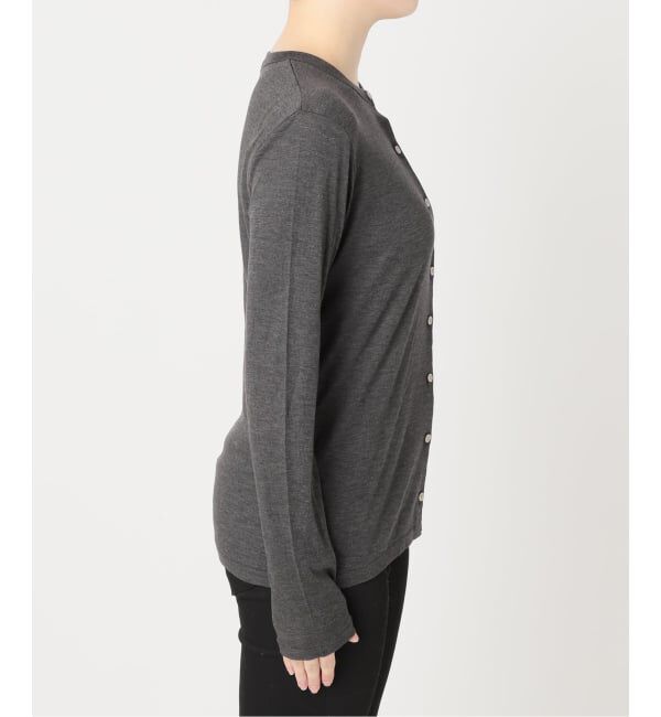 JOURNAL STANDARD「《追加2》ウールMIX シアークルーネックカーディガン」|カーディガン|