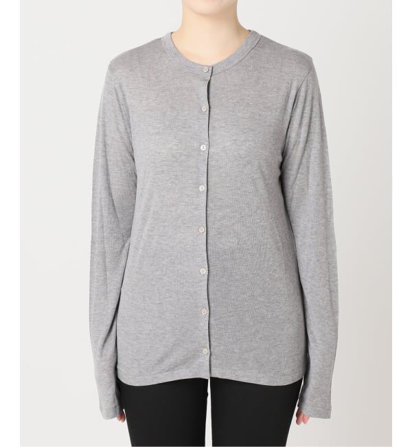 JOURNAL STANDARD「《追加2》ウールMIX シアークルーネックカーディガン」|カーディガン|