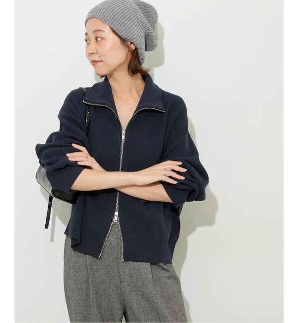 JOURNAL STANDARD relume「《WEB限定追加2》ダブルジップニットカーディガン」|カーディガン|