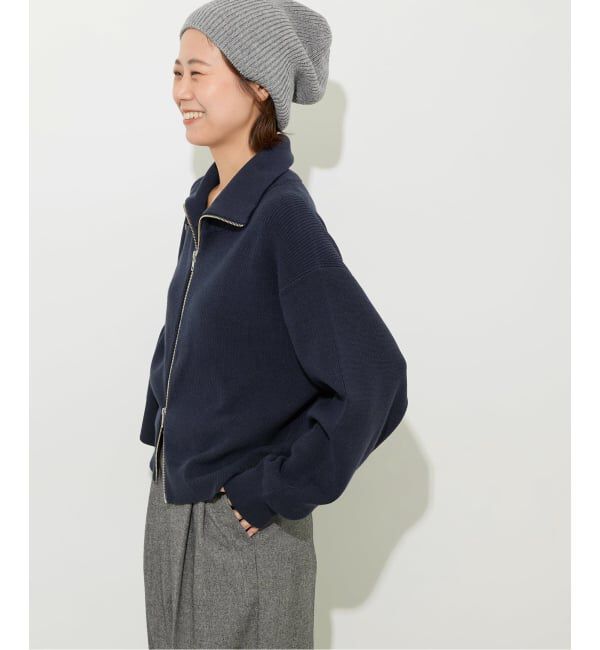 JOURNAL STANDARD relume「《WEB限定追加2》ダブルジップニットカーディガン」|カーディガン|