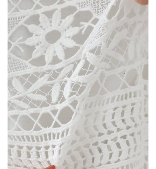 journal standard luxe「コットンレース リブブラウス」|シャツ・ブラウス|