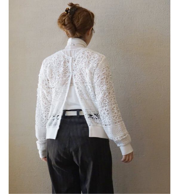 journal standard luxe「コットンレース リブブラウス」|シャツ・ブラウス|