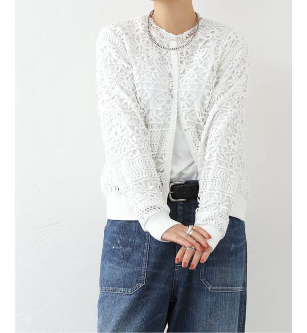 journal standard luxe「コットンレース リブブラウス」|シャツ・ブラウス|