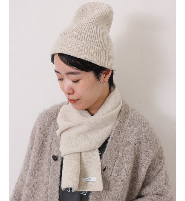 journal standard luxe「【ARMEN】WOOL/CASHMERE LOOP SCARF」|マフラー|ナチュラル
