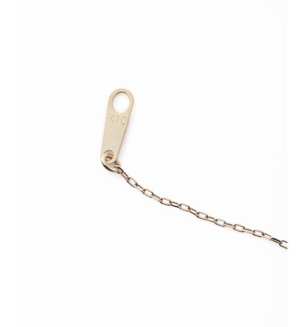 Lilas by Spick&Span「デフォルメーションダイヤネックレス K10」|ネックレス|