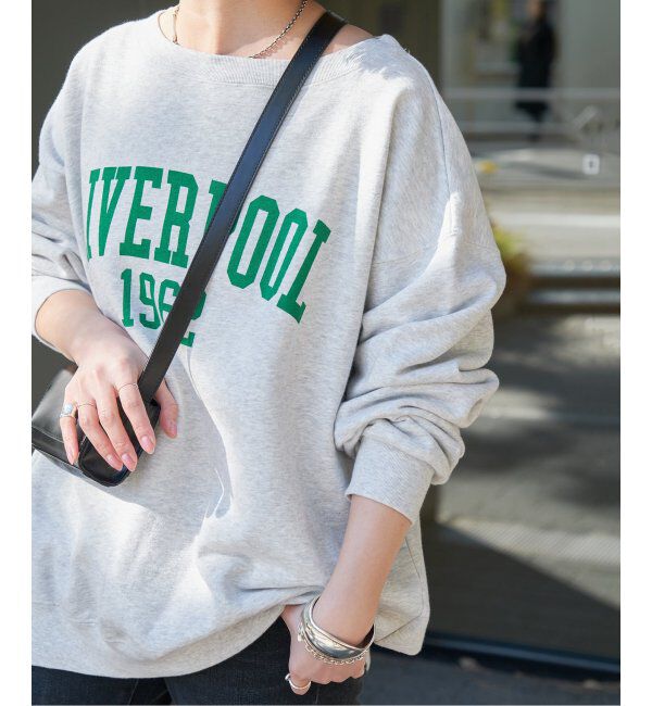 Spick and Span「ルーズロゴスウェット」|スウェット・ジャージ|