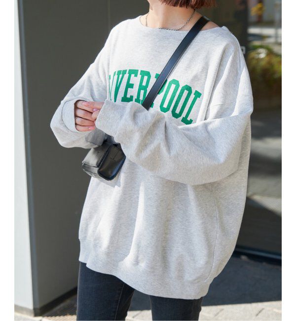 Spick and Span「ルーズロゴスウェット」|スウェット・ジャージ|