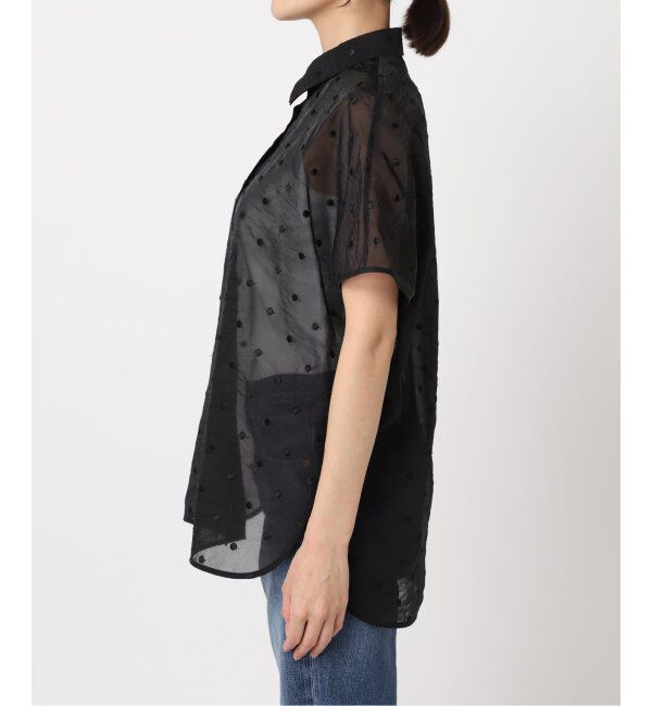 Spick and Span「シアードットサークルシャツ」|シャツ・ブラウス|