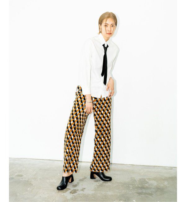 HARDY NOIR「ジオメトリック*フラワープリントパンツ」|その他|