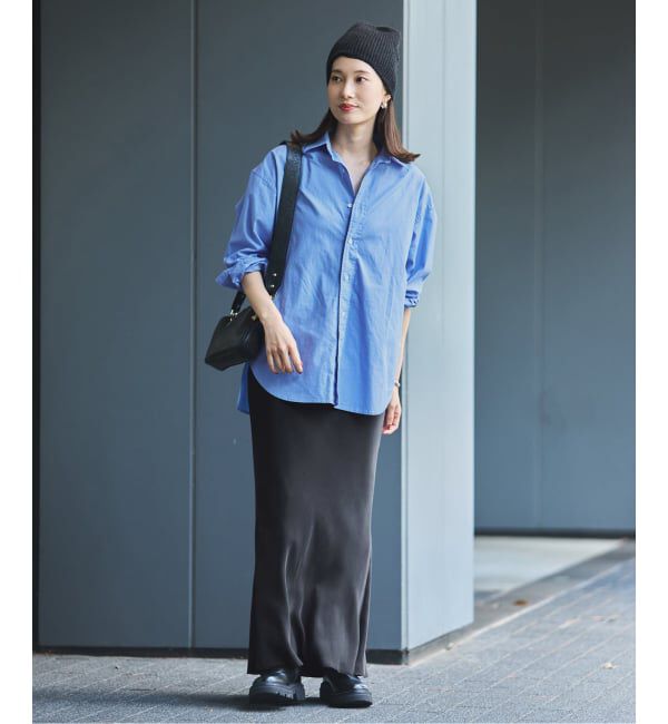 FRAMeWORK「≪追加≫シルキーキュプラバイアススカート」|スカート|