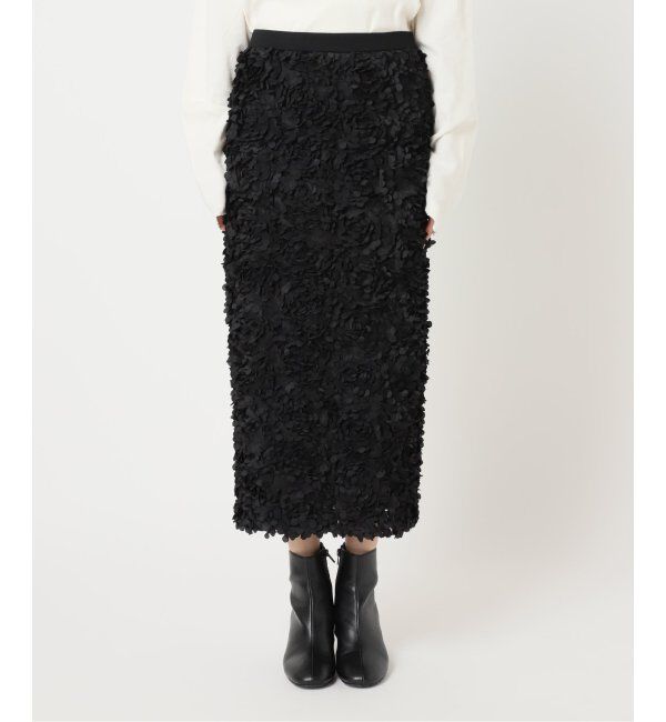 HARDY NOIR「フラワーチュールタイトスカート」|スカート|