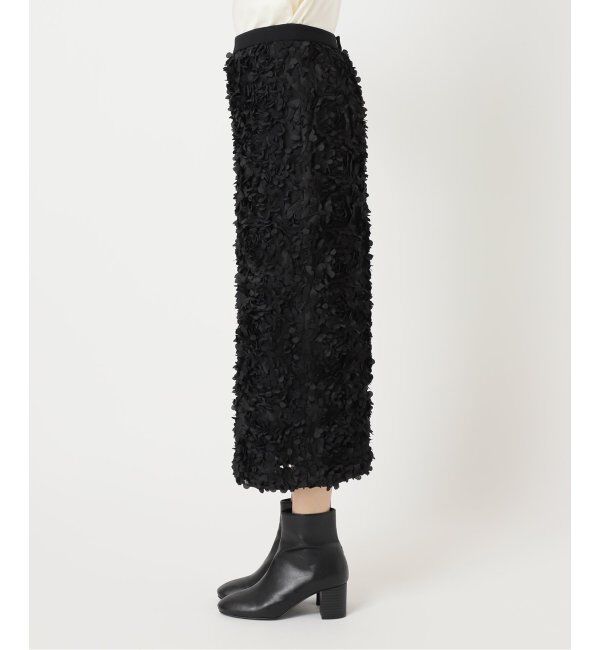 HARDY NOIR「フラワーチュールタイトスカート」|スカート|