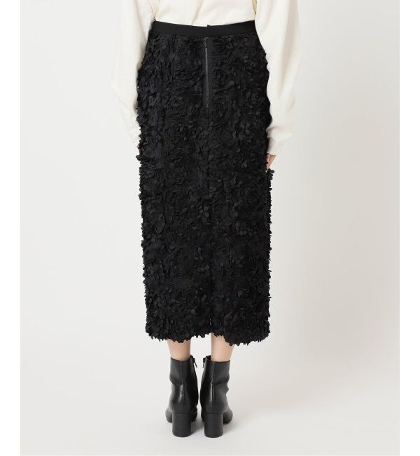 HARDY NOIR「フラワーチュールタイトスカート」|スカート|