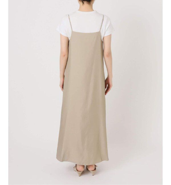 NOBLE「《追加》ビンテージツイルコンフォータブルキャミワンピース  6」|ワンピース|