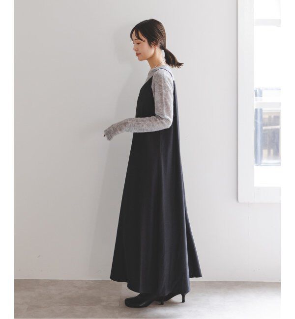 NOBLE「《追加》ビンテージツイルコンフォータブルキャミワンピース  6」|ワンピース|