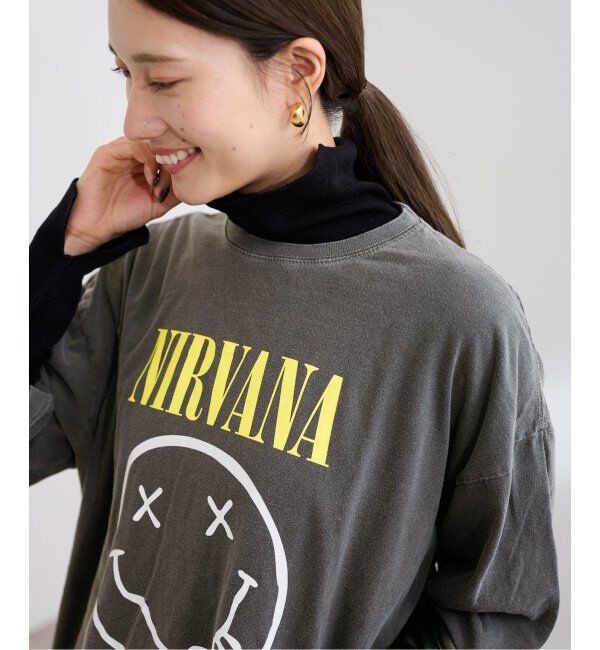 FRAMeWORK「GOOD ROCK SPEED/グッドロックスピード NIRVANA 別注BIG Tシャツ」|Tシャツ・カットソー|