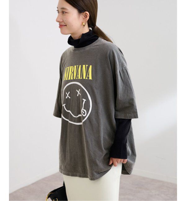 FRAMeWORK「GOOD ROCK SPEED/グッドロックスピード NIRVANA 別注BIG Tシャツ」|Tシャツ・カットソー|