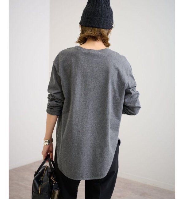 FRAMeWORK「≪追加≫コットン天竺ラウンドヘム3」|Tシャツ・カットソー|