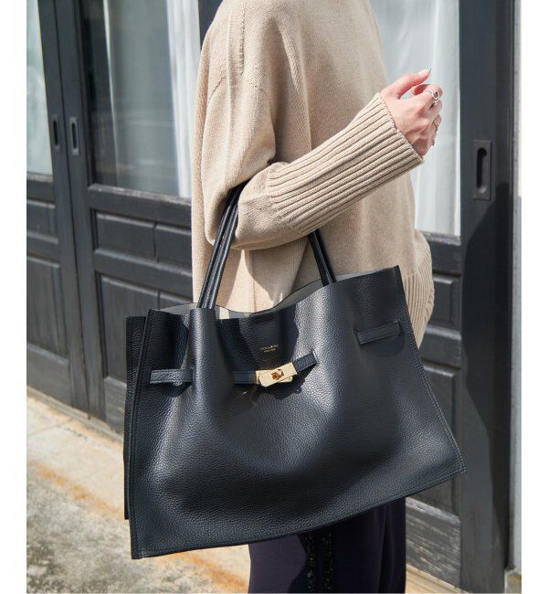 Spick and Span「《WEB限定追加》VIOLAd'ORO イタリアンWフェイスレザートートバッグ」|トートバッグ|