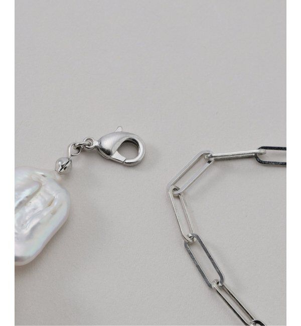 NOBLE「MIHOKO SAKAI/ミホコサカイ スクエアLパールネックレス」|ネックレス|