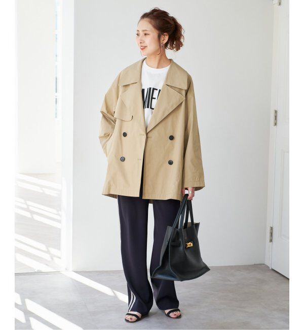 Spick and Span「C/Pミドル丈トレンチコート」|トレンチコート|