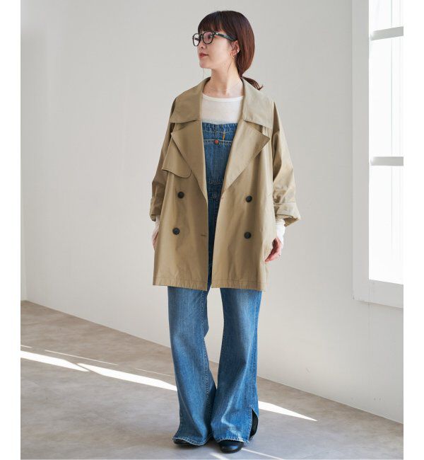 Spick and Span「C/Pミドル丈トレンチコート」|トレンチコート|