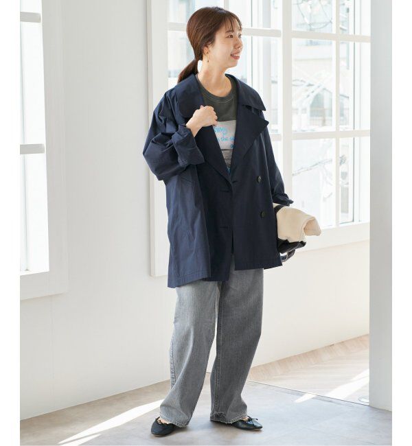 Spick and Span「C/Pミドル丈トレンチコート」|トレンチコート|