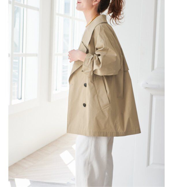 Spick and Span「C/Pミドル丈トレンチコート」|トレンチコート|