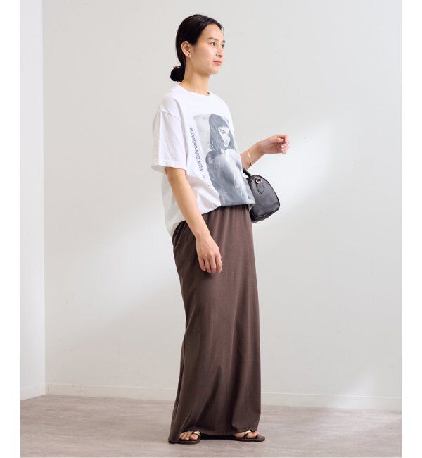 FRAMeWORK「カットナロースカート」|スカート|