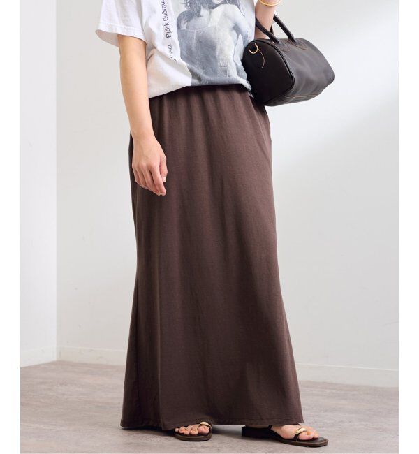 FRAMeWORK「カットナロースカート」|スカート|