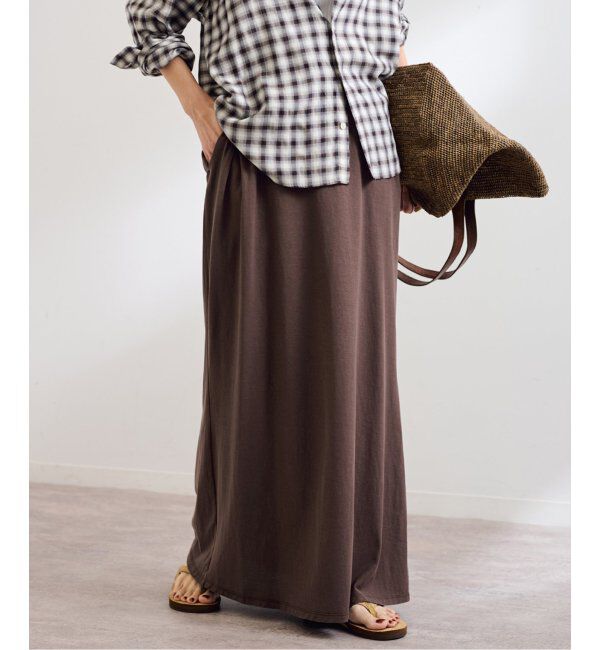 FRAMeWORK「カットナロースカート」|スカート|