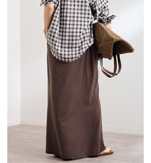 FRAMeWORK「カットナロースカート」|スカート|