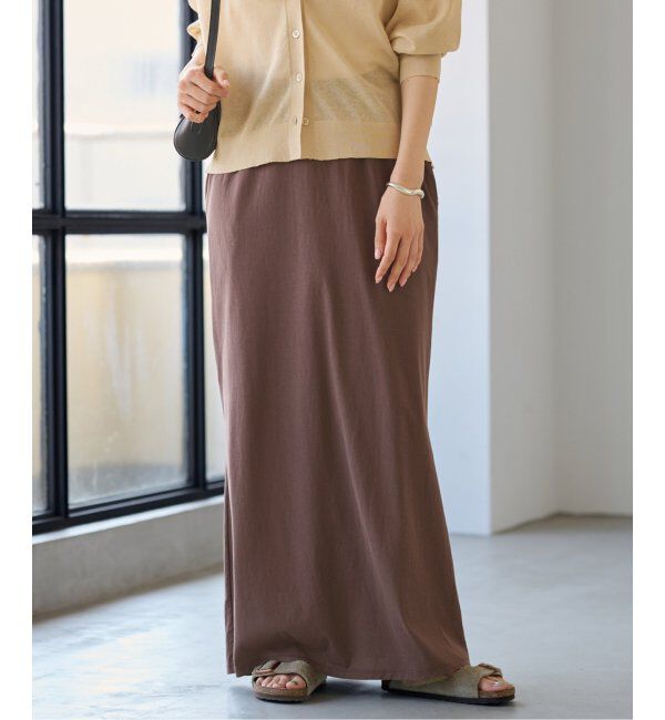 FRAMeWORK「カットナロースカート」|スカート|