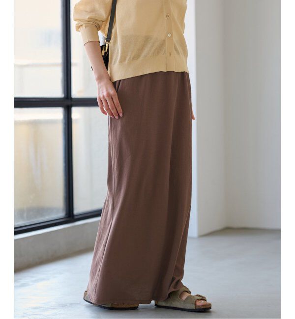 FRAMeWORK「カットナロースカート」|スカート|