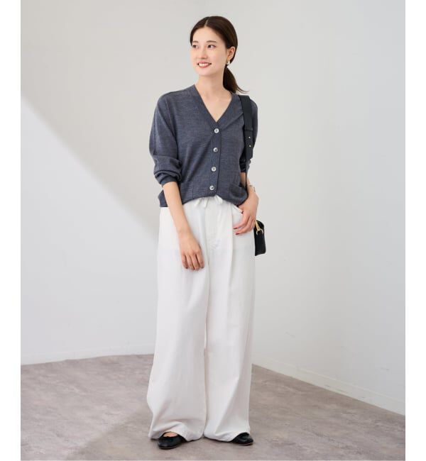 FRAMeWORK「ライトオンスデニムイージーパンツ」|デニム|