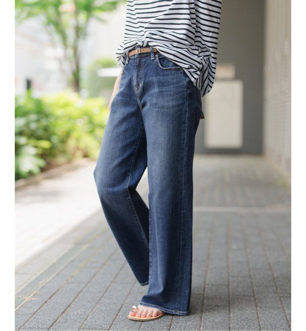 Spick and Span「《追加》RED CARD TOKYO / レッドカード トーキョー 35th Anniversary Wide」|デニム|ネイビー A