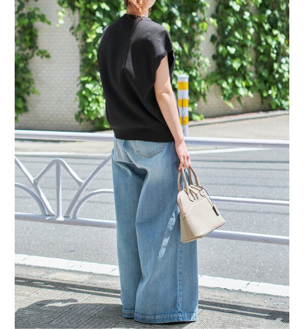 Spick and Span「《WEB限定 / 追加》ウォッシャブルVネックニットベスト」|ベスト・ジレ|