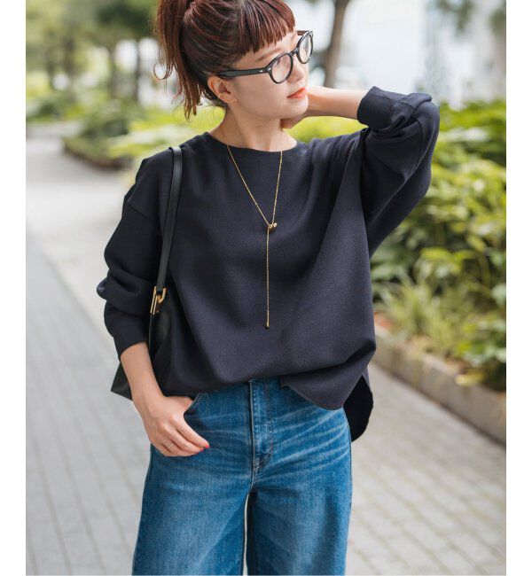 Spick and Span「アムンゼンクロスニュアンスブラウス」|シャツ・ブラウス|