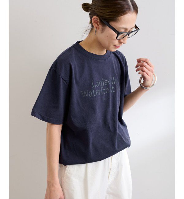 FRAMeWORK「≪追加≫GULFCOAST SPORTSWEAR 別注CREW TEE 2」|Tシャツ・カットソー|ネイビー