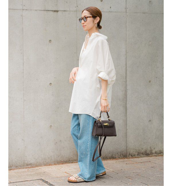 FRAMeWORK「≪WEB＋一部店舗限定 / 追加≫ハーフスリーブポンチョシャツ」|シャツ・ブラウス|