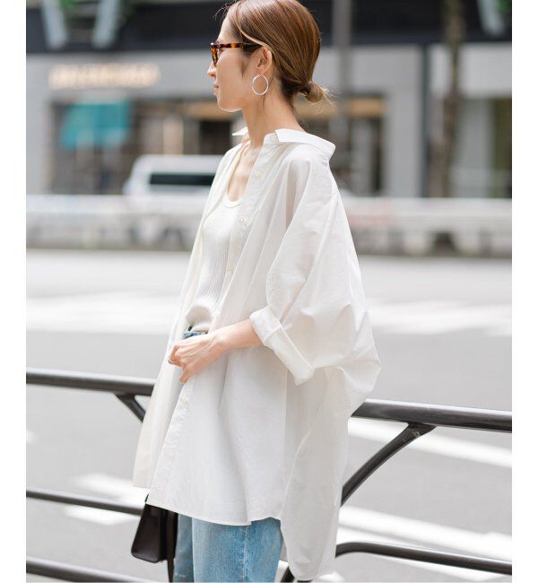 FRAMeWORK「≪WEB＋一部店舗限定 / 追加≫ハーフスリーブポンチョシャツ」|シャツ・ブラウス|