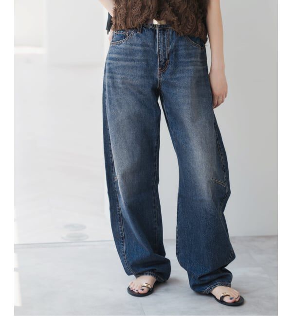 Spick and Span「《一部店舗+WEB限定》LEVI'S/リーバイス BAGGY DAD BARREL」|デニム|ブルー C