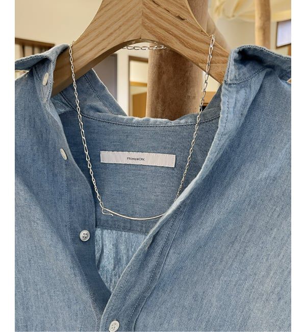 FRAMeWORK「PREEK/プリーク YU-KIN HOOK CHAIN LARIAT ネックレス」|ネックレス|シルバー