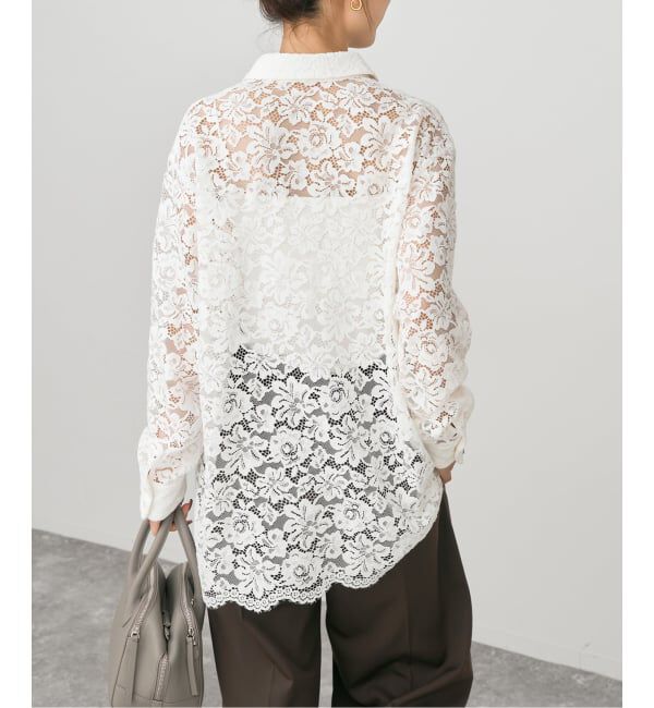 Spick and Span「レースシャツ」|シャツ・ブラウス|