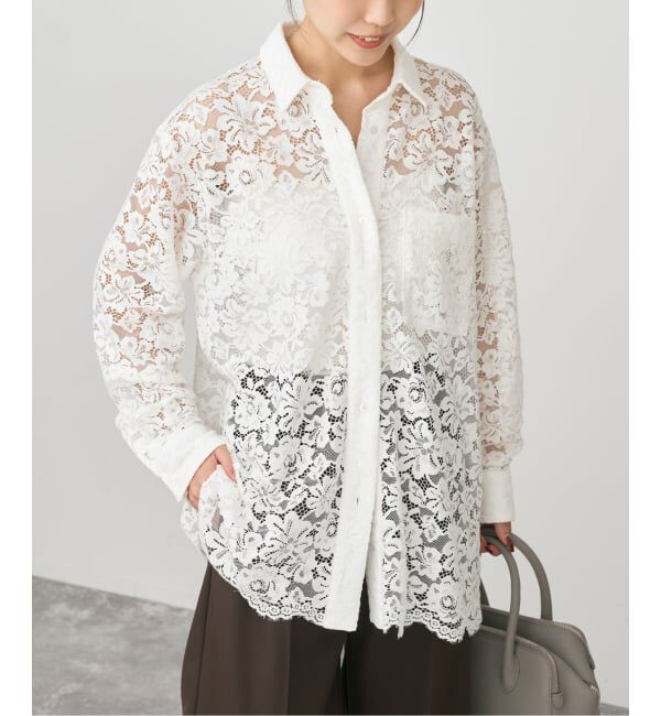 Spick and Span「レースシャツ」|シャツ・ブラウス|