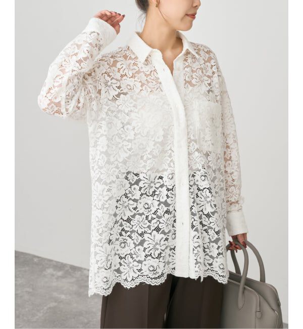 Spick and Span「レースシャツ」|シャツ・ブラウス|