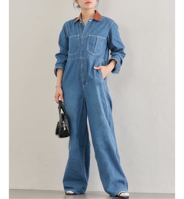 U by SPICK&SPAN「【LEE / リー】 別注ジャンプスーツ」|オールインワン|