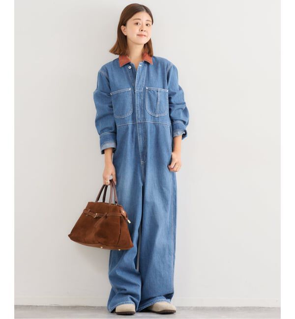 U by SPICK&SPAN「【LEE / リー】 別注ジャンプスーツ」|オールインワン|